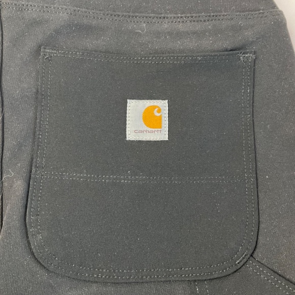 Carhartt 102482 - Women's Force® Utility Knit Pant Black size X-small Tall NWT - Picture 6 of 11